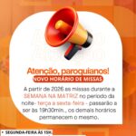 Missas na Comunidade.